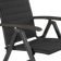 tectake Melbourne - Black Reclining Chair