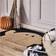 IKEA KUSTFYR Natural, Black 60x90cm