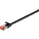 Goobay Flat RJ45 U/FTP Cat6 M-M Black 20m