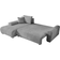 Fursell L-Form Ecksofa Nelly Hellgrau Sofa 270cm 4-Sitzer