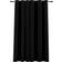 vidaXL Linen-Look Black 245x290cm