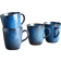 aida Raw Midnight Blue Mug 35cl 4pcs