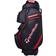 TaylorMade Deluxe Cart Bag - Black / Red