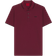 HUGO BOSS Dinoso222 Stretch Cotton Slim Fit Polo Shirt with Printed Logo - Dark Red