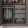 IKEA Komplement Dark Grey Storage System