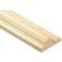 Cheshire Mouldings Decorative Unfinished Natural Pine Dado Rail 20 x 45 x 2400mm