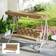 OutSunny Bench Cushion Swing Seat Pad 49 x 150 cm Chair Cushions