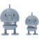 Hoptimist Soft Bumble Set XS S Himmelblå Dekorationsfigur