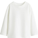 H&M Pojke Vit Långärmad Bomull T-shirt - Vit