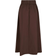 Neo Noir Yara Poplin Skirt - Chocolate Brown