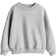 H&M Oversized Sweatshirt with Crew Neck - Light Grey Melange (1245302008)