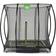 Exit Toys Silhouette Ground Trampoline 153x214cm + Safety Net Black