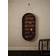 ferm LIVING Oval Dorm Smoked Oak Vägghylla 54cm