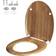 Casaria Toalettsete I Bambus Med Soft Close