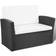 vidaXL 42642 Loungeset, 1 Bord inkl. 2 Stolar & 1 Soffor