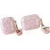 Shein Apple Pink Shell Pattern Protective Case Compatible With Airpods Pro 2/3/4 Earphones Pink