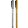 Shein 2PCS Elegant Metallic Gold & Silver Calligraphy Pens