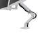 Ergotron HX Desk Dual Monitor Arm White