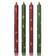 Royal Copenhagen Stjerne Riflet Julelys 4 Stk 28 cm Stearinlys