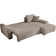 Fursell L-Form Ecksofa Nelly Cappucino Sofa 270cm 3-Sitzer