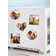 Shein Custom Metal Photo Refrigerator Sticker Round Square Heart Silver Self-adhesive Decoration