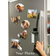 Shein Custom Metal Photo Refrigerator Sticker Round Square Heart Silver Self-adhesive Decoration