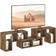Homcom Free Combination Rustic Brown TV Bench 180x44cm