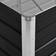 vidaXL Garden Raised Bed - Anthracite 40x100x45cm