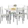 Casaria Compact Modern Spisegruppe 70x110cm 5st
