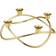 Georg Jensen Season Gold Advent Candle Holder 26cm