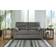 Signature Design by Ashley Bindura Mineral Glider Loveseat Sofa 72" 2 Seater
