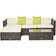 OutSunny 860-017BN - Brown Outdoor Lounge Set