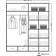 Sliding Wardrobes 4u Sweden High Gloss Black Wardrobe 203x220cm