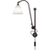 GUBI Bestlite BL5 Black Brass/Bone China Vægarmatur ∅ 16cm