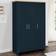 Birlea Highgate Navy/Oak Wardrobe 111.9x180cm