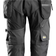 Snickers Workwear 6905 Flexiwork Ripstop Pirate Trouser - Black