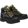 Timberland Heritage Rubber Toe Hiking Boots - Black/Grey/Yellow