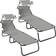vidaXL Foldestol Med Pude 2-Person 2 Pcs 56 x 190 x 81 cm