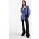 Vero Moda Long Sleeve Shirt Mid Blue White Stripe