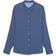Vero Moda Long Sleeve Shirt Mid Blue White Stripe