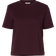 Selected Femme SLFEssential SS Boxy Tee T-shirt - Aubergine