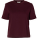 Selected Femme SLFEssential SS Boxy Tee T-shirt - Aubergine