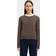 Selected Merinoull Stickad Kofta SLFTHEA LS Knit - Brun