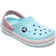 Crocs Toddler Crocband Clog - Ice Blue/White