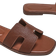 Shein SHUZIA Women Comfy Everyday Summer Vacation Casual Flat Sandals - Camel