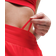 Lululemon Hotty Hot Shorts Mit Hohem Bund Liner Neon - Lulu Red