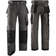 Snickers Workwear 3312 Duratwill Non Holster Pocket Trousers - Muted Black/Black