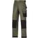 Snickers Workwear 3312 Duratwill Non Holster Pocket Trousers - Olive/Black
