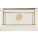River Island RR Monogram Embossed Mini Purse - Cream