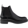 Prada Bottines Chelsea En Cuir Brossé